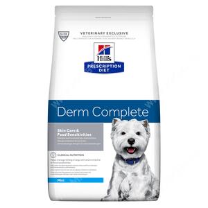 Сухой диетический корм Hill's Prescription Diet Derm Complete Mini для взрослых собак мелких пород