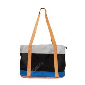 Сумка-переноска Zee.Cat Polo, черно-бирюзовый