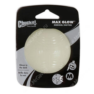 Светящийся мяч CHUCKIT! max glow, средний