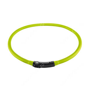 Светящийся ошейник Hunter LED Yukon, 20-70 см, лайм
