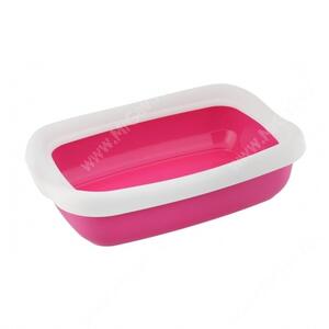 Туалет-лоток с рамкой MPS BETA Mini, 43 см*31 см*12 см, розовый