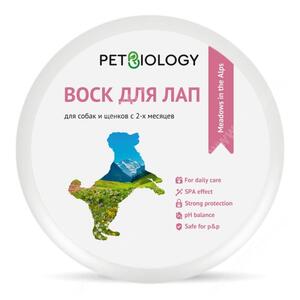 Воск для лап PetBiology Альпийские луга, 150 мл