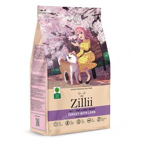 Zillii Dog Adult Large Breed с индейкой и ягненком