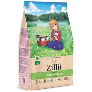  Zillii Dog Puppy с индейкой и ягненком