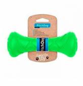 Игровая гантель для апортировки PitchDog, 19 см, салатовая