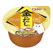 Консервы INABA Kinnodashi cup для кошек курица с тунцом магуро и кацуо, 70 г