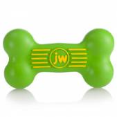 Косточка JW iSqueak Bone из каучука, малая, зеленая