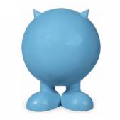 Мяч на ножках JW Bad Cuz из каучука, малый, синий