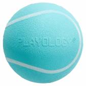 Мяч с пищалкой Playology Squeaky Chew Ball, 8 см, арахис