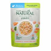 Пауч Guabi Natural Dog Grain Free беззерновой для собак, курица/лосось/овощи, 100 г