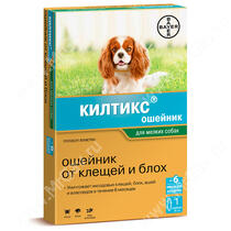 Килтикс ошейник от блох и клещей (6мес), 35 см д/мелких собак