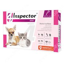 Капли Инспектор Mini инсектицидные д/ кошек и собак 0,5-2 кг