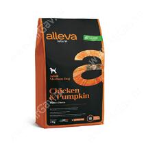 Alleva Natural Adult Chicken and Pumpkin Medium, 12 кг