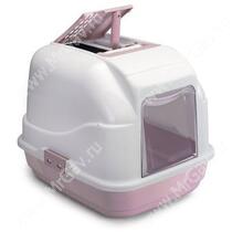 Био-туалет для кошек IMAC Easy Cat, 50 см*40 см*40 см, розовый