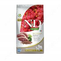 Farmina N&D Quinoa Duck, Broccoli&Asparagus Neutered Dog Medium&Maxi, 12 кг