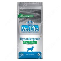 Farmina Vet Life Hypoallergenic Egg&Rice Dog, 12 кг