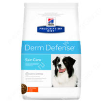 Hill's Prescription Diet Derm Defense Skin Care сухой корм для собак с курицей