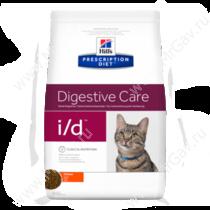 Hill's Prescription Diet i/d Digestive Care сухой корм для кошек с курицей, 1,5 кг
