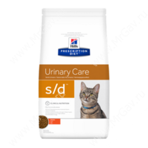 Hill's Prescription Diet s/d Urinary Care сухой корм для кошек с курицей