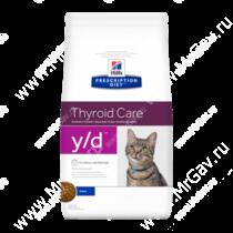 Hill's Prescription Diet y/d Thyroid Care сухой корм для кошек