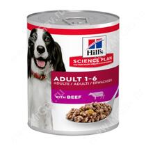 Hill's Science Plan консервы для взрослых собак, говядина, 370 г