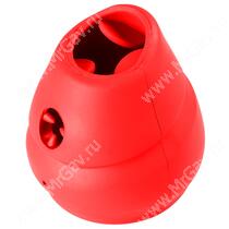 Игрушка для собак Mr.Kranch с ароматом бекона, красная, 8 см*9,5 см