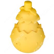 Игрушка для собак Mr.Kranch с ароматом сливок, желтая, 8 см*13 см