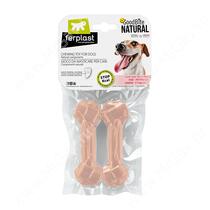 Игрушка-кость для собак Ferplast GoodBite S, съедобная,  вкус ветчины, 40 г