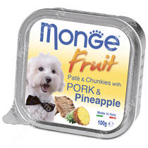 Консерва Monge Dog Fruit (Свинина с ананасом), 100 г