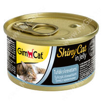 Консервы для кошек GimCat ShinyCat из тунца с креветками