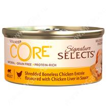 Консервы для кошек Wellness Core Signature Selects из курицы с куриной печенью (фарш в соусе)