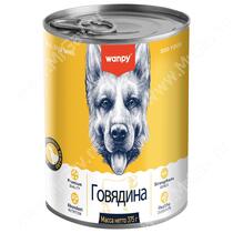 Консервы для собак Wanpy Dog из говядины, 375 г