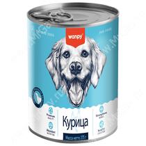 Консервы для собак Wanpy Dog из курицы, 375 г