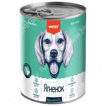 Консервы для собак Wanpy Dog из ягненка, 375 г