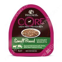 Консервы для собак Wellness Core Small Breed из баранины с олениной, 85 г