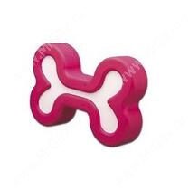 Косточка JW Good Breath Rubber Dog Bone из каучука с ароматом мяты, средняя, красная