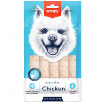 Крем-лакомство для собак Wanpy Dog Нежное пюре из курицы, 70 г