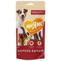 Лакомство Мнямс для собак Корень бычий, 50 г