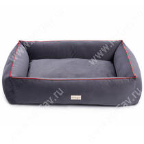 Лежанка Pet Comfort для кошек и собак миниатюрных пород, Golf Vita, 45х55 см, серый