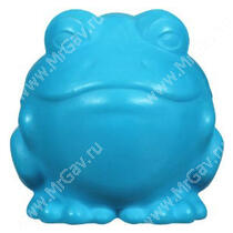 Лягушка JW Darwin the Frog из каучука, маленькая, голубая
