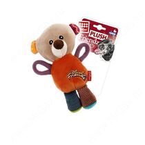 Мишка с пищалкой GiGwi PLUSH FRIENDZ, 16 см