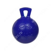 Мяч Jolly Tug-N-Toss Ball, 15 см, синий