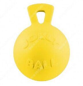 Мяч Jolly Tug-N-Toss Ball с ручкой, 11,5 см, желтый