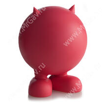 Мяч на ножках JW Bad Cuz из каучука, средний, красный
