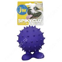 Мяч на ножках с шипами JW Spikey Cuz из каучука, средний, фиолетовый