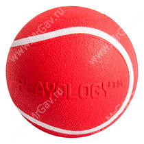Мяч с пищалкой Playology Squeaky Chew Ball, 6 см, говядина