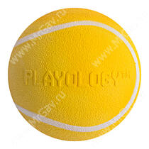 Мяч с пищалкой Playology Squeaky Chew Ball, 8 см, курица