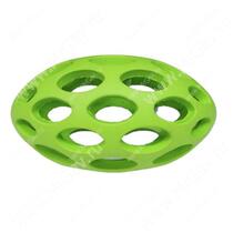 Мячик для регби сетчатый JW Sphericon Dog Toys из каучука, маленький, зеленый