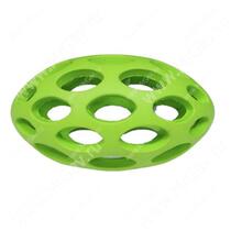 Мячик для регби сетчатый JW Sphericon Dog Toys из каучука, маленький, зеленый