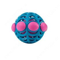 Мячик JW Arachnoid Ball из каучука, розово-голубой